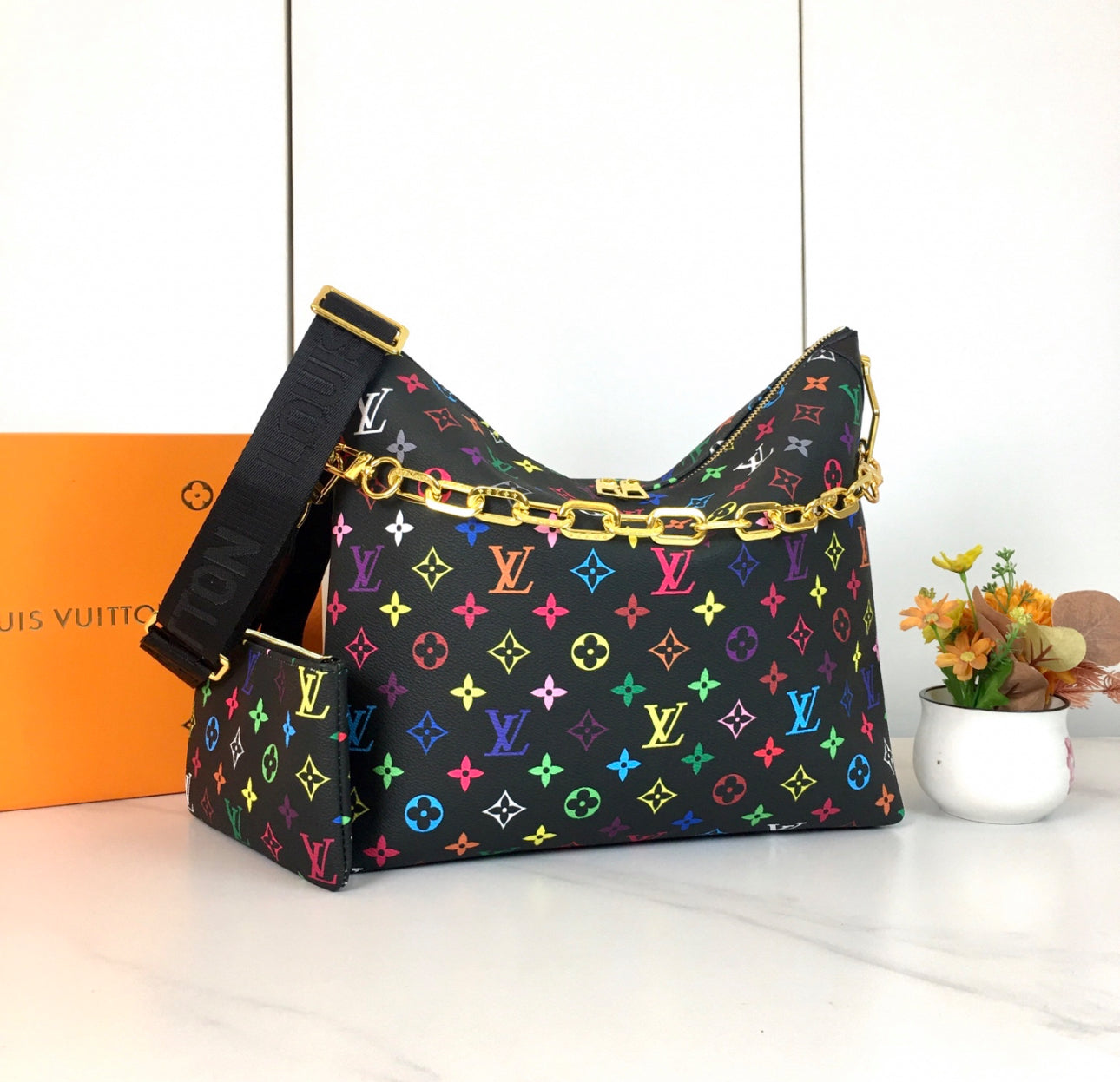 Multi color bag