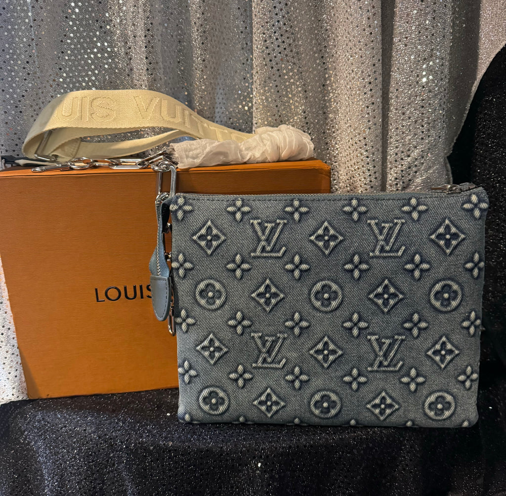 Denim crossbody