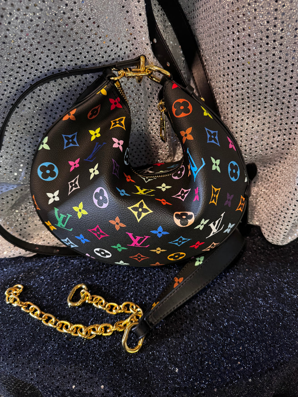 Multicolor crossbody