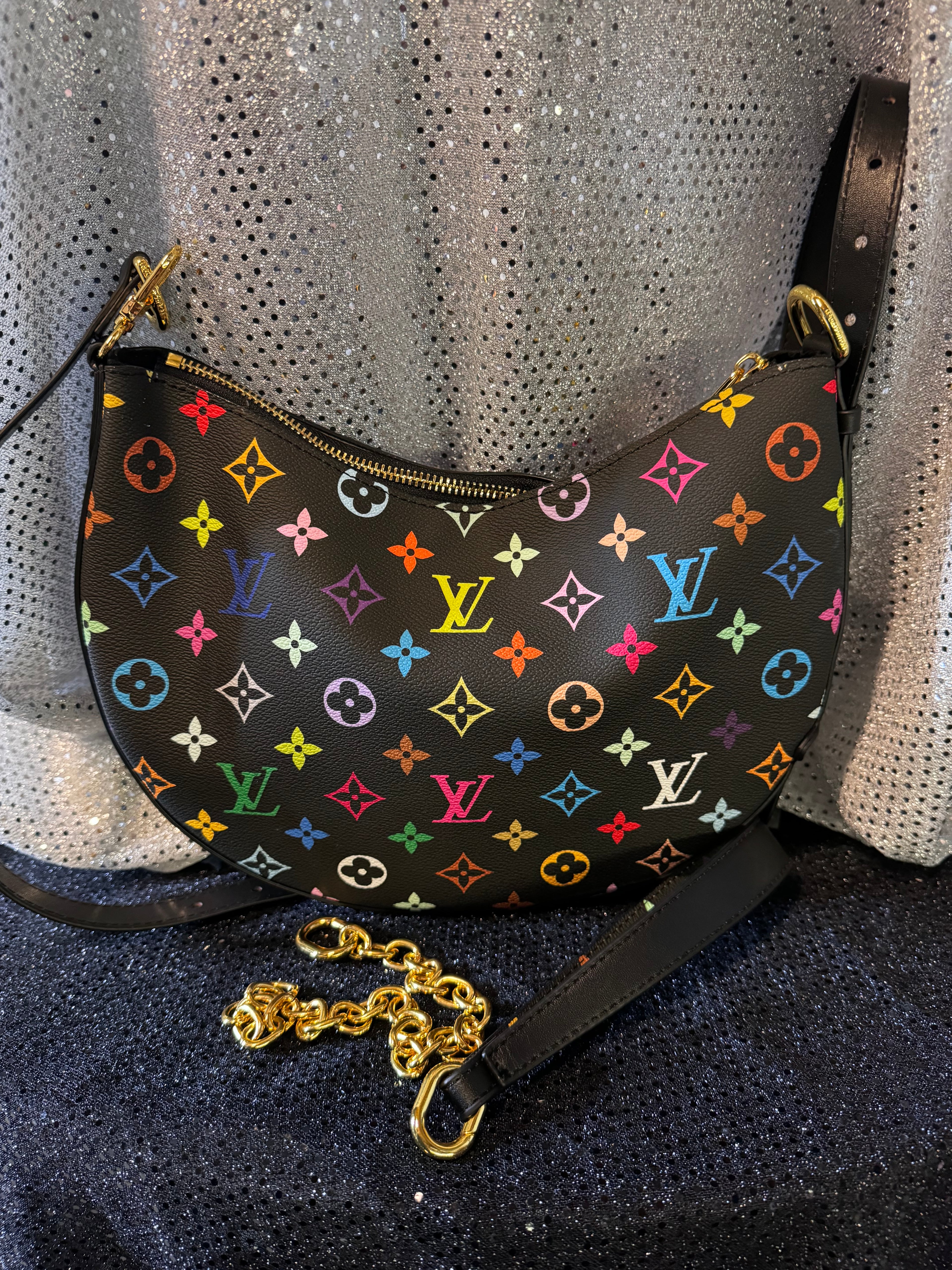 Multicolor crossbody